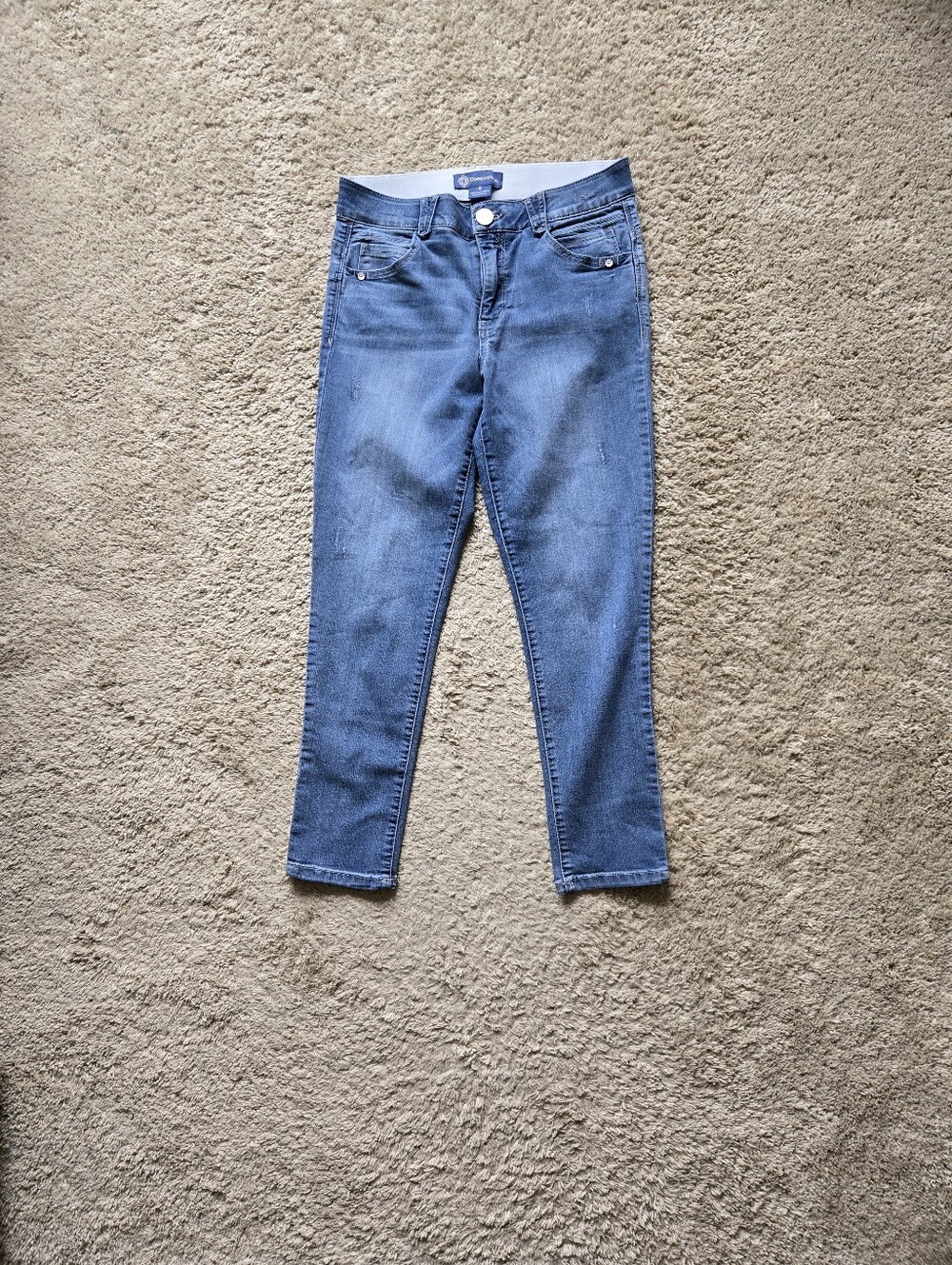 Democracy Ab Solution Skinny Jeans Womens 8 Blue